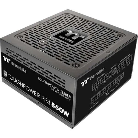 Total Connectors	1x 24-Pin ATX Motherboard 2x 4+4-Pin EPS CPU 4x 6+2-Pin PCIe 1x 16-Pin PCIe (12VHPWR) 8x 15-Pin SATA 4x 4-Pin Peripheral / Molex
Cable Design	Modular
PCIe Connector Distances	23.6" / 600 mm
SATA Connector Distances	19.7" / 500 mm 25.6" / 650 mm 31.5" / 800 mm 37.4" / 950 mm
Peripheral Connector Distances	19.7" / 500 mm 25.6" / 650 mm 31.5" / 800 mm 37.4" / 950 mm
ATX Connector Distance	25.6" / 650 mm
EPS Connector Distances	23.6" / 600 mm
Total Wattage	850 W
Number of +12 V Rails	1
Combined