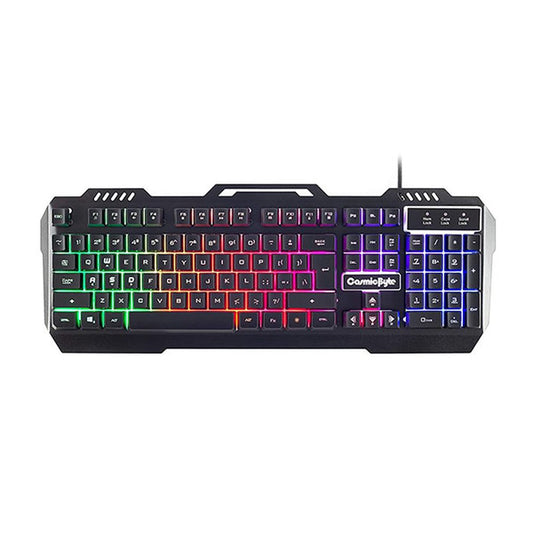 COSMIC BYTE CB-GK-05 Titan Full Size Membrane Wired Gaming Keyboard ( Black )