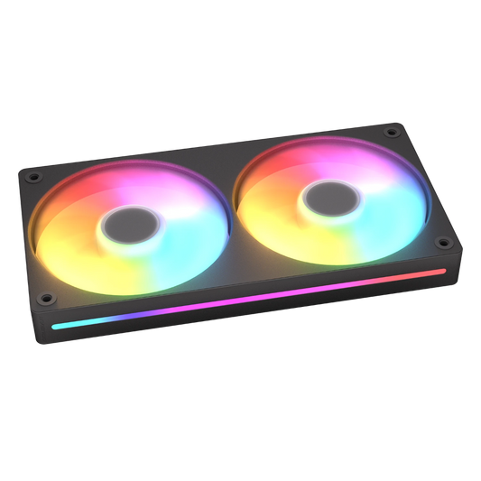 COUGAR Unity 240 ARGB Reverse Blade Cabinet Fan ( Black ) ( Single Pack )