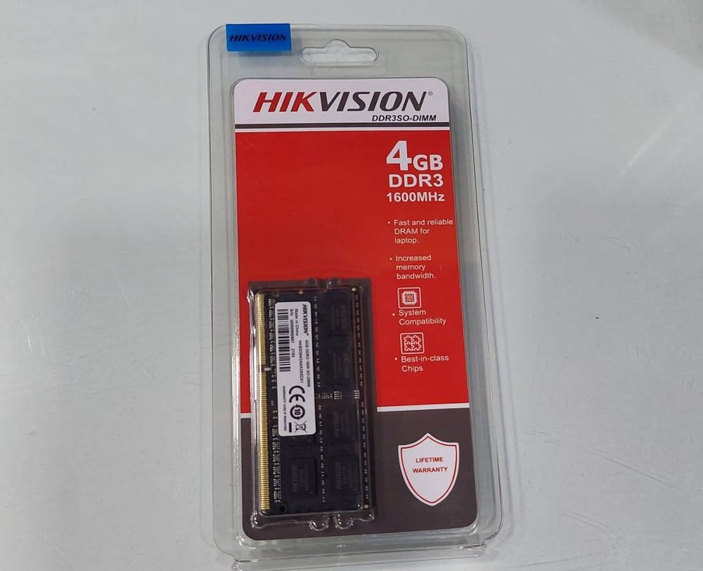 Buy HIKVISION SODIMM 4GB 4x1 1600MHz DDR3 Laptop Ram