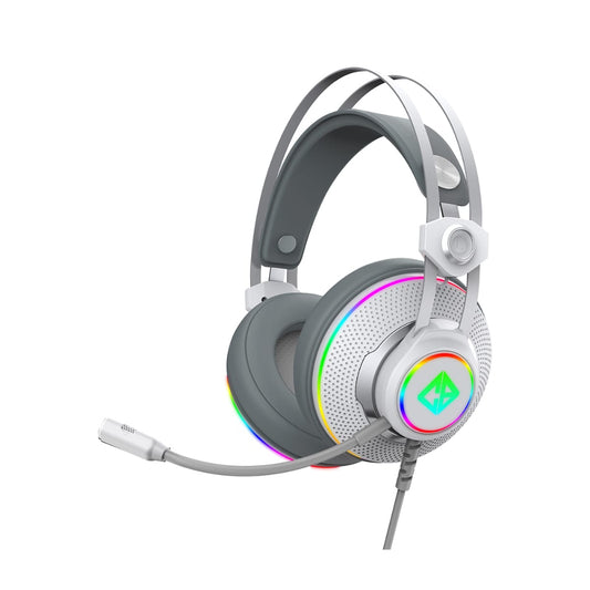 COSMIC BYTE Proteus X Wired USB Gaming Headphones ( PC / Mac / PS4 / PS5 / Xbox / Nintendo / Mobile ) ( White ) ( TCBP03586 )