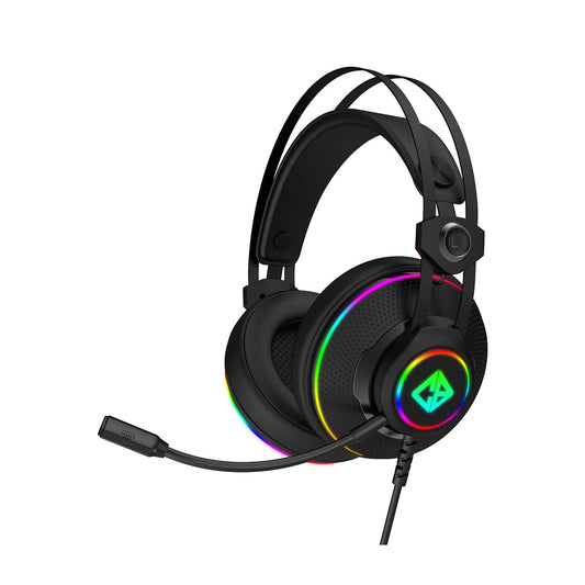COSMIC BYTE Proteus X Wired USB Gaming Headphones ( PC / Mac / PS4 / PS5 / Xbox / Nintendo / Mobile ) ( Black ) ( TCBP03585 )