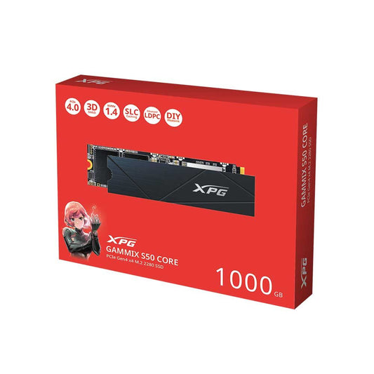 ADATA XPG Gammix S50 Core 1TB M.2 NVME Gen4 Solid State Drive ( SSD )