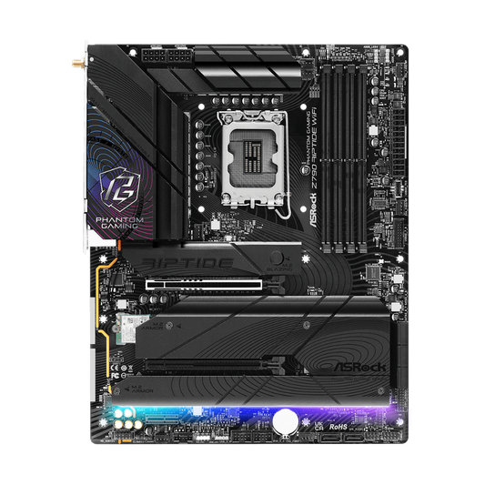 ASROCK Phantom Gaming Z790 Raptide Wifi7 DDR5 Intel Motherboard