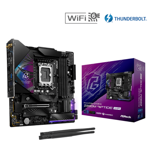 ASROCK Phantom Gaming Z890 Raptide Wifi DDR5 Intel Motherboard