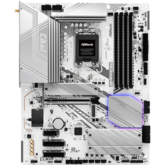 ASROCK Z890 Pro RS WIFI DDR5 Intel Motherboard ( White )