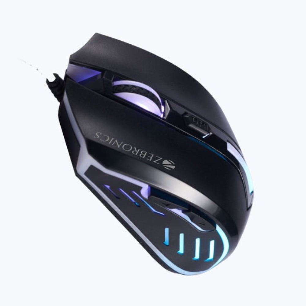 Buy ZEBRONICS Sniper Optical WIred Ergonomic Mouse (Black) | Elitehubs ...