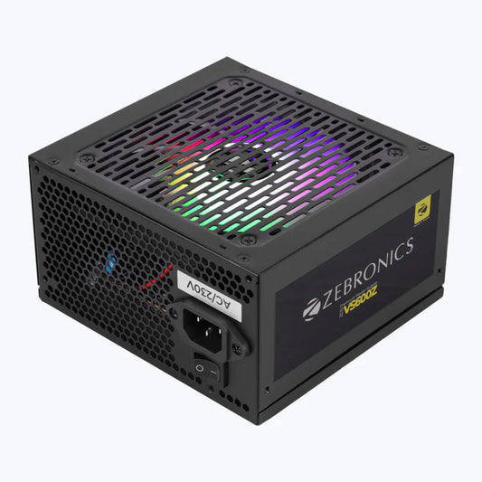 ZEBRONICS Zeb VS600Z 600W Non-Modular Power Supply