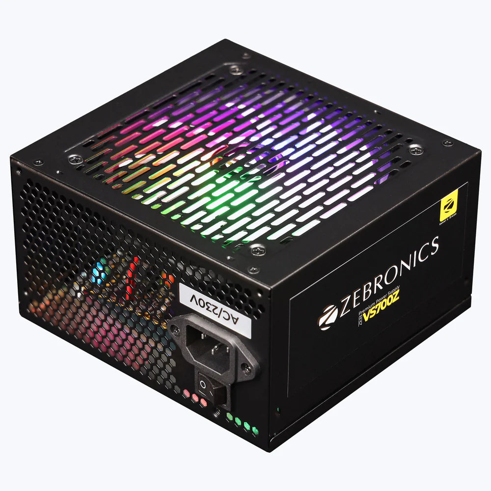Buy ZEBRONICS Zeb VS700Z 700W Non-Modular Power Supply ( Black ...