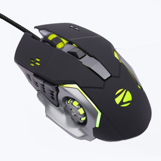 ZEBRONICS Transformer M2 Optical RGB  Wired Ergonomic Gaming Mouse ( 4200DPI / 6 Macro Button ) ( Black )