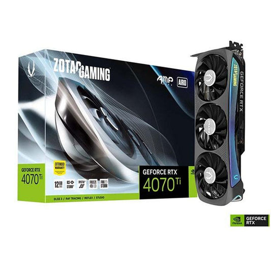 ZOTAC Gaming GeForce RTX 4070 Ti AMP Extreme Airo 12GB Nvidia Graphic Card