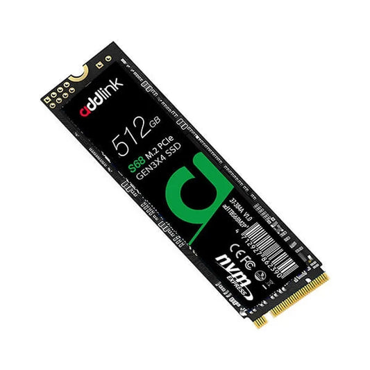 ADDLINK S68 512GB M.2 NVME Gen4 Internal Solid State Drive ( SSD )