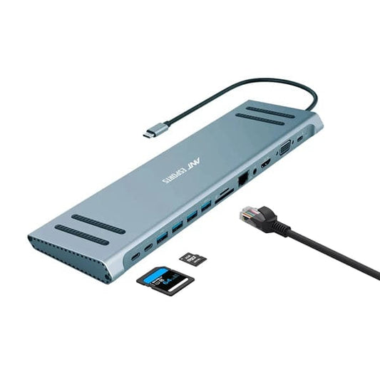 Ant Esports AEC1310 13 In 1 USB Type C Docking Station With HDMI And V