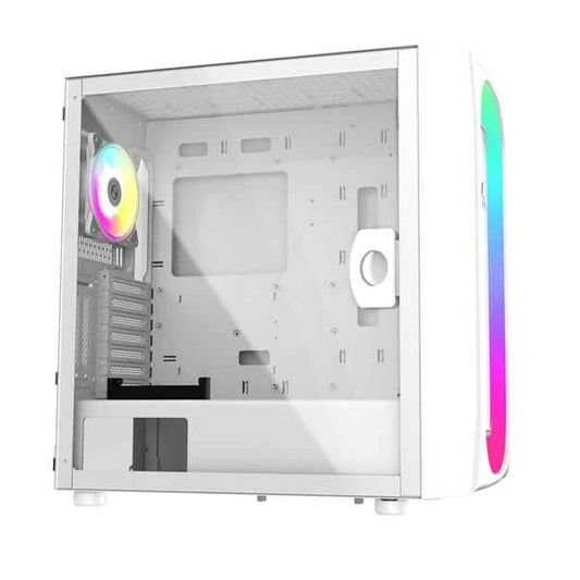 ALSEYE Ai Pro ARGB Mesh ATX Mid Tower Cabinet (White)