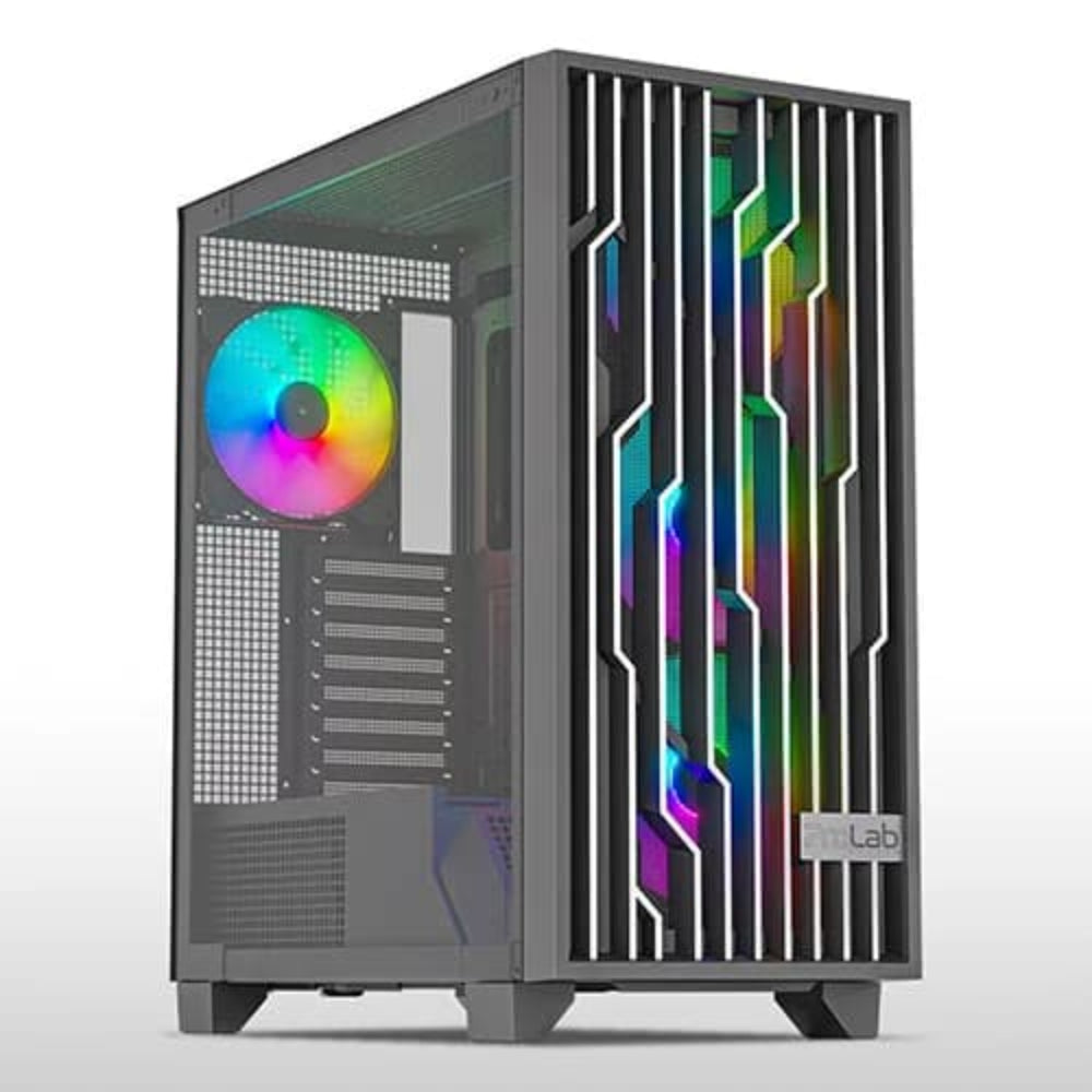Prolab Racks Buy PROLAB DESIGN AI848 ARGB Mid Tower Cabinet ( Grey ) | EliteHubs.com