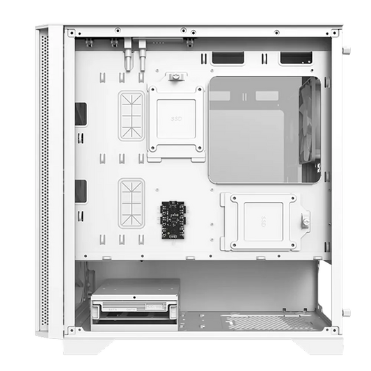 MONTECH Air 100 ARGB (M-ATX) Mini Tower Cabinet (White)