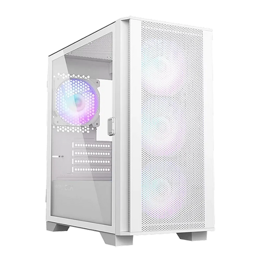 MONTECH Air 100 ARGB (M-ATX) Mini Tower Cabinet (White)