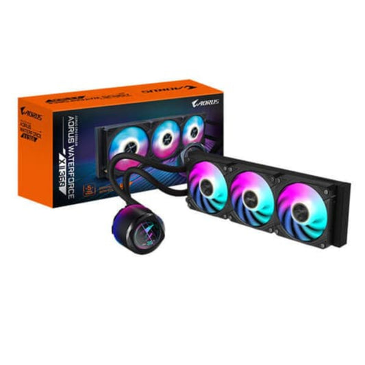 GIGABYTE Aorus WaterForce X II 360 ARGB 360mm CPU Liquid Cooler (Black)