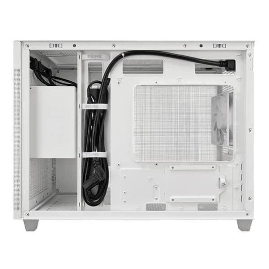 ASUS Prime AP201 MATX Mini Tower Cabinet (White)