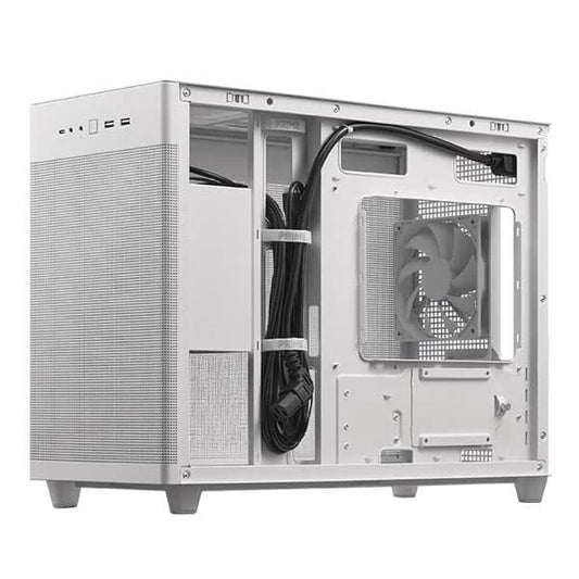 ASUS Prime AP201 MATX Mini Tower Cabinet (White)