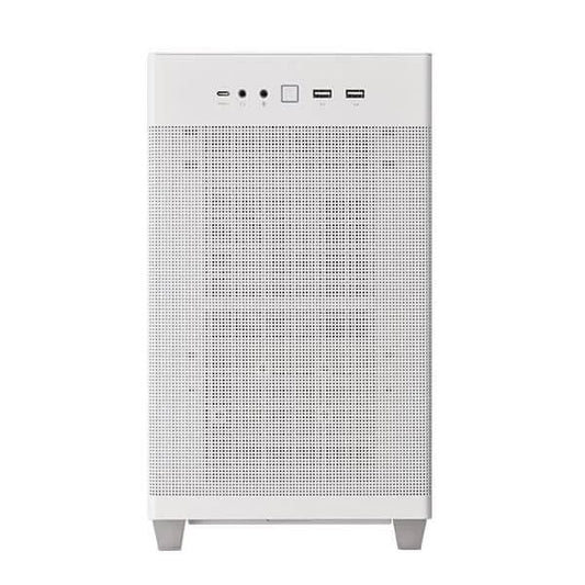 ASUS Prime AP201 MATX Mini Tower Cabinet (White)