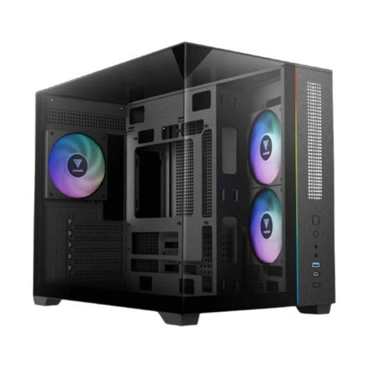 GAMDIAS Atlas M3M ARGB MATX Mini Tower Cabinet ( Black )