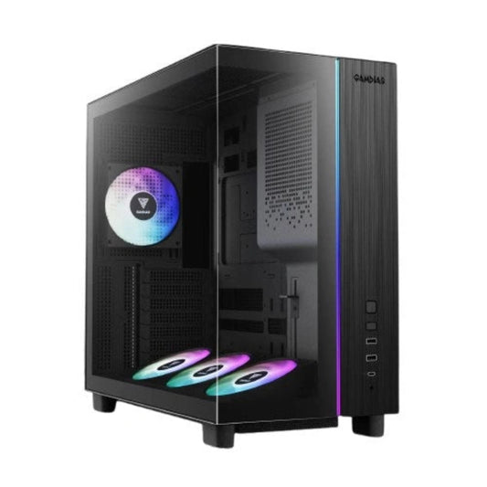 GAMDIAS Atlas M4 ARGB ATX Mid Tower Cabinet ( Black )