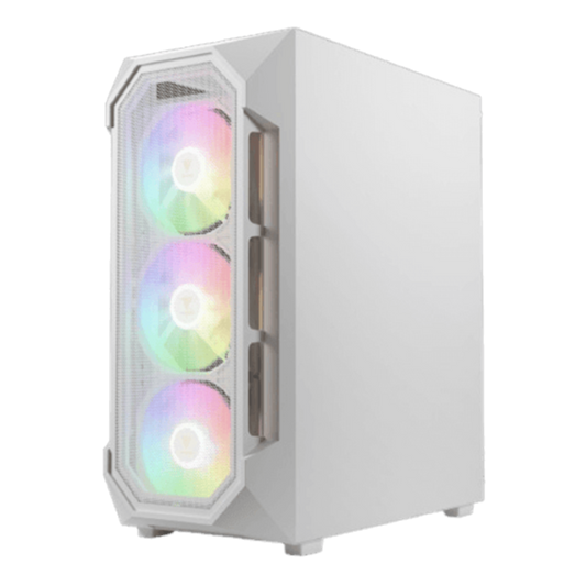 GAMDIAS Aura GC1 Elite V2 ARGB ATX Mid Tower Cabinet ( White )