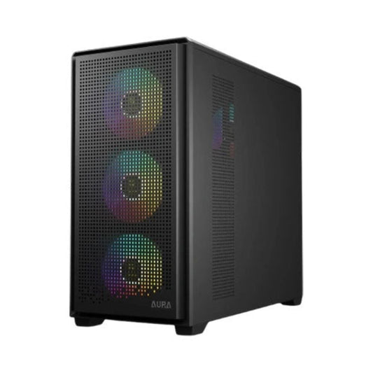 GAMDIAS Aura GC105 ARGB ATX Mid Tower Cabinet ( Black )