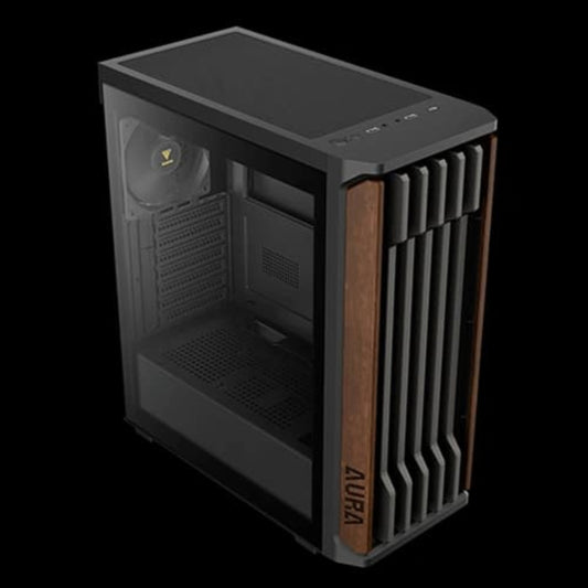 GAMDIAS AURA GC11 Wood ATX Mid Tower Cabinet ( Black )