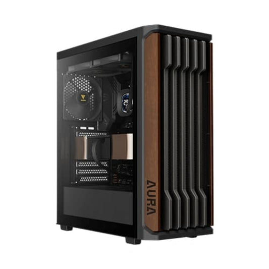 GAMDIAS AURA GC11 Wood ATX Mid Tower Cabinet ( Black )