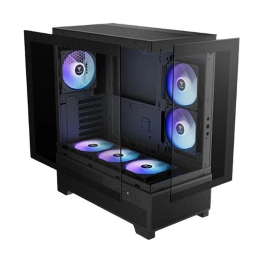 GAMDIAS AURA GC12 ARGB ATX Mid Tower Cabinet ( Black )