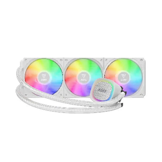 GAMDIAS Aura GL360 V2 ARGB CPU Liquid Cooler ( White )