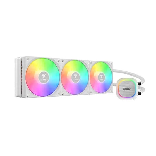 GAMDIAS Aura GL360 V2 ARGB CPU Liquid Cooler ( White )