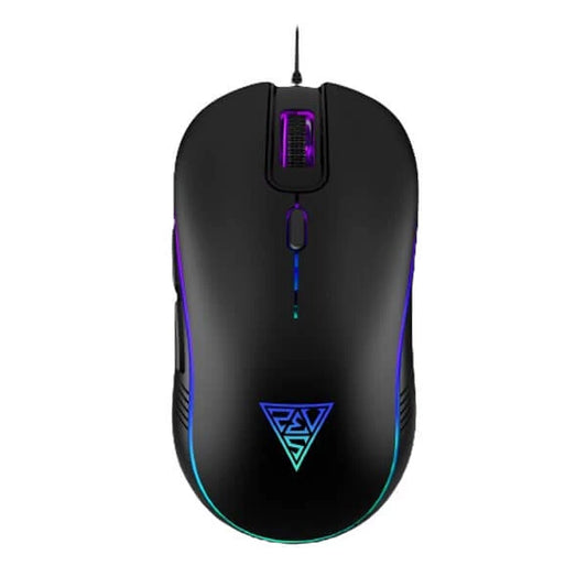 GAMDIAS Aura GS3 Wired Ergonomic Gaming Mouse ( 3600DPI / 6 Macro Buttons ) ( Black )