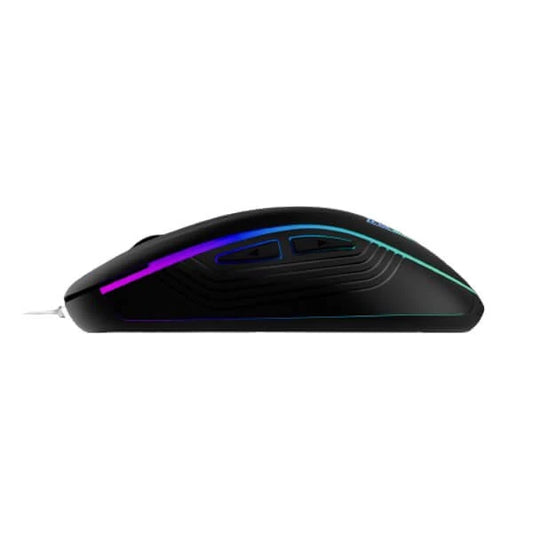 GAMDIAS Aura GS3 Wired Ergonomic Gaming Mouse ( 3600DPI / 6 Macro Buttons ) ( Black )