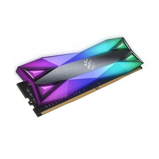 ADATA XPG Spectrix D60G RGB 8GB ( 8GB X 1 ) DDR4 3200MHz Ram ( Grey )