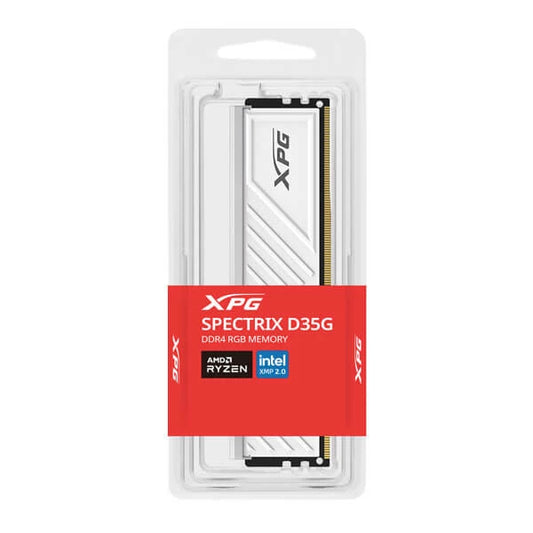 ADATA XPG Spectrix D35G RGB 16GB (16GBx1) 3200MHz DDR4 RAM ( White )