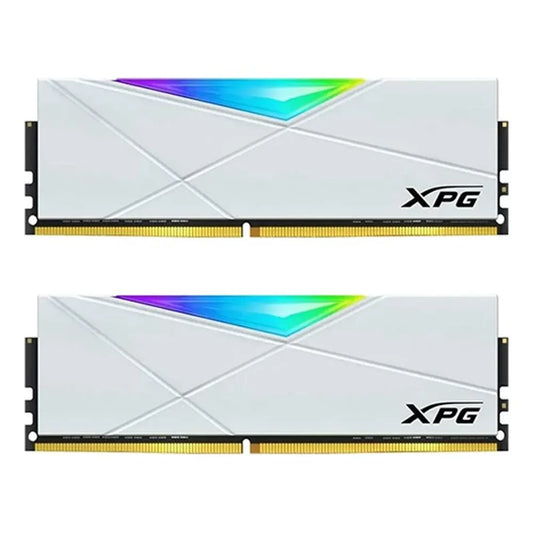 ADATA XPG Spectrix D50 RGB 16GB ( 8GB x 2 ) 3200MHz DDR4 RAM ( White )