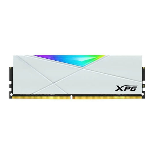 ADATA XPG Spectrix D50 RGB 16GB ( 16GB x 1 ) 3600MHz DDR4 RAM ( White )