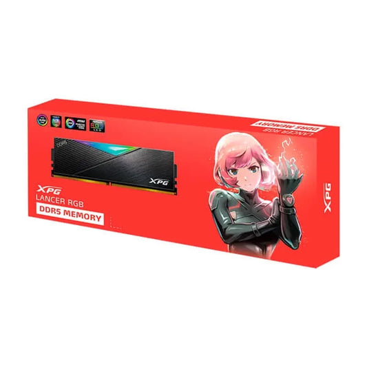 ADATA XPG Lancer RGB 16GB ( 16GB x 1 ) 6000MHz DDR5 RAM ( Black )