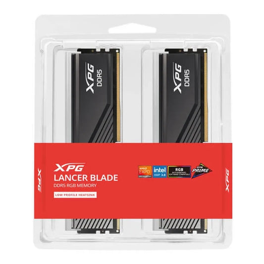 ADATA XPG Lancer Blade RGB 64GB ( 32GB x 2 ) 6000MHz DDR5 RAM (Black)