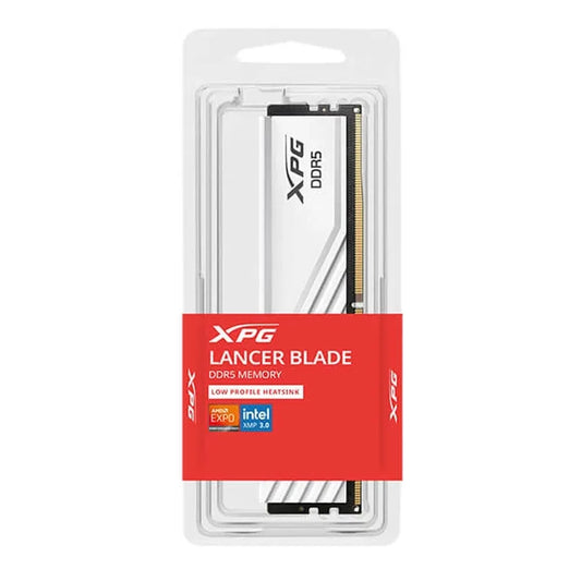 ADATA XPG Lancer Blade 32GB (32GB x 1) DDR5 6000MHz RAM (White)