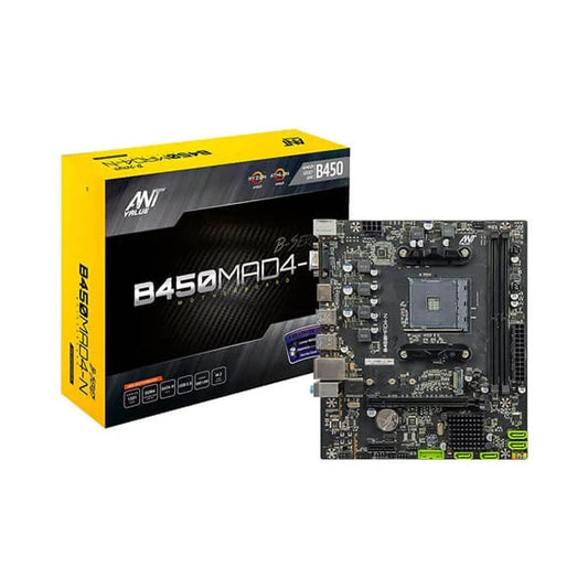 ANT VALUE B450MAD4-N DDR4 AMD Motherboard