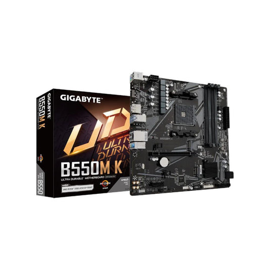 GIGABYTE B550M K DDR4 AMD Motherboard