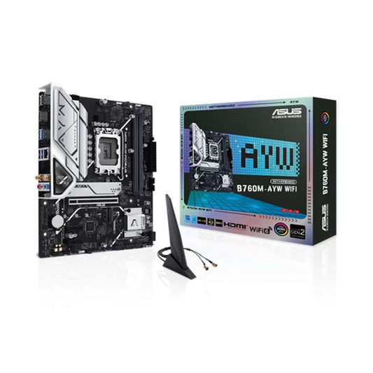 ASUS B760M-AYW WIFI DDR5 Intel Motherboard