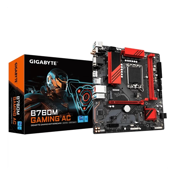 Buy Gigabyte B760M Gaming AC WiFi DDR4 Motherboard in India | EliteHubs.com