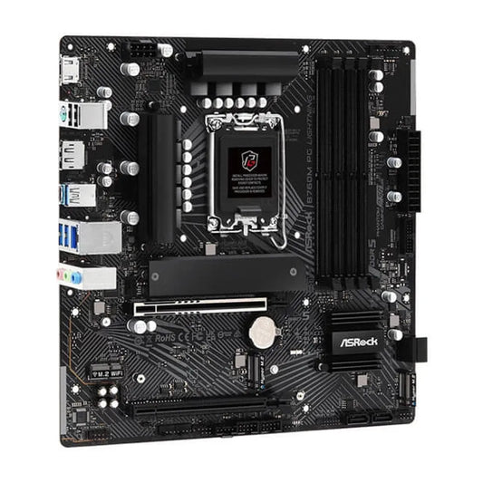 ASROCK B760M PG Lightning Wifi DDR5 Intel Motherboard