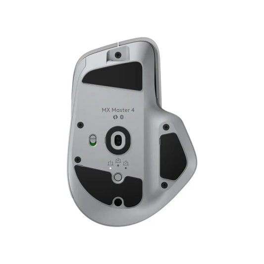 LOGITECH MX Master 4 Wireless Ergonomic Gaming Mouse ( 910-007566 ) ( 8000DPI / 8 Macro Button ) ( Pale Gray )