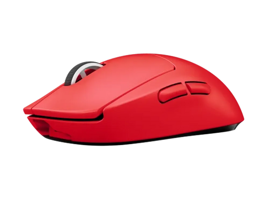 LOGITECH G Pro X Superlight Wireless Ambidextrous Gaming Mouse ( 25600DPI / 5 Macro Buttons ) ( Red )